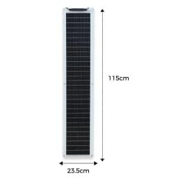 50W 100W Monocrystalline Flexible Solar Panel Kit 12V Battery Charger System For Home Camping Car RV Boat Off-grid Applications