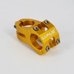 LUNJE MTB Stem 31.8x45mm High-strength Short Handlebar Stem Aluminum Alloy Bicycle Bridge Racing Downhill Road Bike Stem