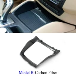 For BMW X5 X6 E70 E71 E72 Front Center Console Panel Bezel Water Cup Holder Decorative Panel Cover Trim 51166956756 51169129401