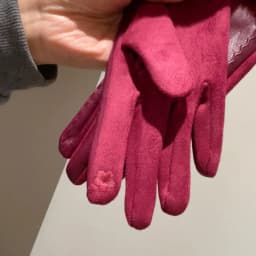 Women's Winter Luxury PU Leather Gloves Wrist Soft Faux Fur Trim Cuff Fashion Elegant Party Warm Touch Screen Drive Cycling