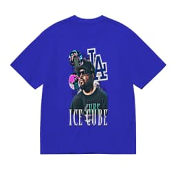 Retro 90s Ice Cube LA West Coast Rapper Graphic Shirt Men Women Y2K Vintage Style Casual Cotton Top