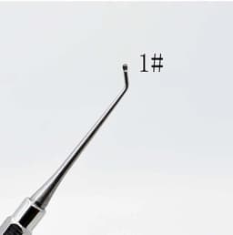 1 Pc Dental Restorative Excavator Double Ended Spoon Oral Care Tooth Cleaning Excavator Spoon Double Ends Stainless steel