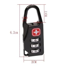40-1PCS Mini Security Customs Lock Combination Code Number Lock Padlock Password Padlock for Suitcase Drawer Cabinet Luggage Zip