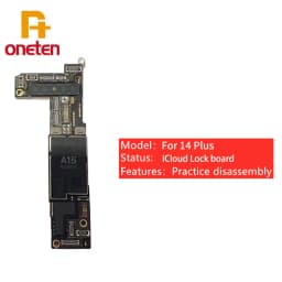 Locked iCloud ID Motherboard For iPhone 12 13 14 15 Pro Max Swap Practice Logic Board Complete Power On Screen Test mainboard