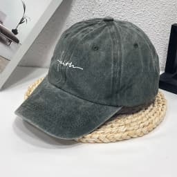 1pc Faith Printed Retro Street Style Distressed Men Women Baseball Cap for Women,summer Casual Outdoor Ideal Match Flat Caps