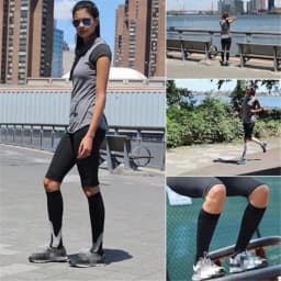 Running Compression Socks Stockings 20-30 mmhg Men Women Sports Socks for Marathon Cycling Football Varicose Veins