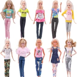 30 Different High Heel Shoes Boots For Babi Doll Clothes Accessories Girl's Toys Birthday Gift