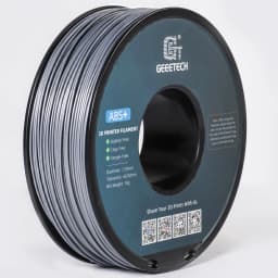 Geeetech ABS+ 3D Filament 1.75mm 1KG Plastic, 3D Printer Material, Tangle-Free, Non-Toxic, Vacuum Packaging White Black