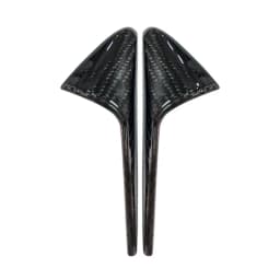 100% Real Carbon Fiber For Tesla 2021 2022 2023 Model Y 3 Fender Side Camera Protective Cover Accessories Glossy Matte Color
