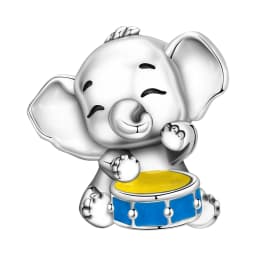 CYMYSS 925 Sterling Silver Charm Cute Animals Bead Elephant Pendant Fit Bracelets Necklace DIY Jewelry Making Party Gift