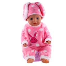 Elephant One-piece Suit Animal Shaped Plush Clothes For 18 inch American & 43 Cm Baby Dolls Clothes,Our Generation Toys