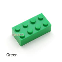 200pcs Thick 2x4 DIY Building Blocks Figures Bricks Educational Creative Compatible With 3001 Plastic Toys for Children Choice