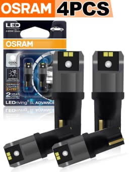 OSRAM 4/2Pcs W5W T10 LED Bulbs CANBUS No Error 194 168 Map Dome Lights Parking Light Interior Side Bulb for Hyundai Tucson Santa