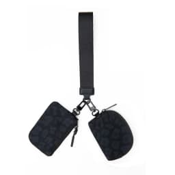 2PCS Mother’s Gift Mini Zip Around Wristlet Keychain Wallet Gift for Wristlet Portable Wallet Coin Purse Mini Women Coin Pockect