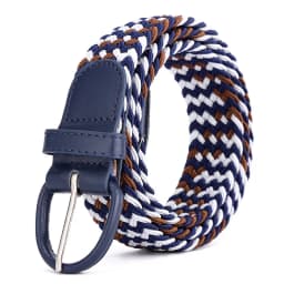 Women's Elastic and Elastic Woven Belt in One Outfit, Casual and Versatile Denim Belt for Men and Women