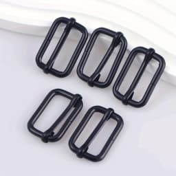 5pcs Metal Roller Buckle Ring for Belt Bags DIY Accessories Pin Buckle Multi-Purpose Webbing Slider for Strap Rectangle Buckle