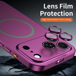 Fashion Metal Frame Phone Case For iPhone Air 13 14 15 16 17 18 Pro Max Plus Aluminum PC Back Panel Cover For Apple 18 Promax