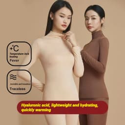 Women Autumn Winter Ultra-thin Close-fitting Base Layer Top Solid Color Elastic Long Sleeve Beauty Skin Clothes Warm Base Shirt
