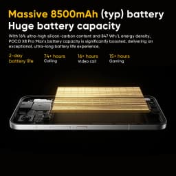 Newest Arrivals POCO X8 Pro Max Global Version 5G Smartphone Dimensity 9500s 6.83" AMOLED Display 50MP 8500mAh 100W HyperCharge