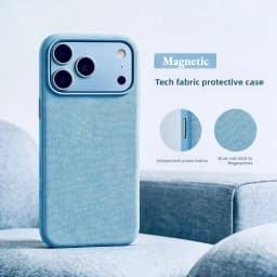 Luxury Tech Woven for Magsafe Magnetic Case for Iphone 18 17 16 15 Plus 14 13 12 11 18 Pro Max TechWoven Wireless Charging Cover