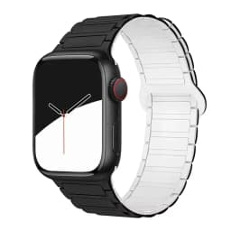 Magnetic Strap for Apple Watch Band 46mm 45mm 44mm 42mm 49 40 Silicone Correa Bracelet iWatch Series 12 11 10 9 8 7 Se ultra 3 4