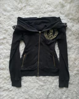 Y2k new solid color stand up collar buckle retro design women jacket streetwear high street men and women hoodie