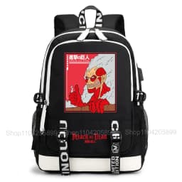Attack on Titan Backpack Anime Mochila Student School Bag Boys Girls Gift Casual Daily Travel Rucksack