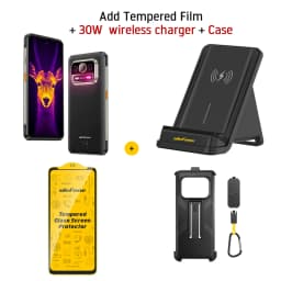 Ulefone Armor 25T Pro 5G Rugged Phone Android 15 30W Wireless Charging 50MP+64MP Night NFC Waterproof Smartphone