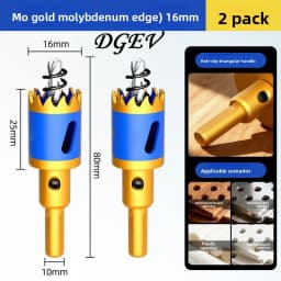Woodworking Hole Saw Set, Electric Drill Dedicated Hole Saw Drill Bit, Wood Board, Stainless Steel, Gypsum Board Drilling Tool
