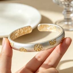 New 925 Sterling Silver Metallic Belt Vintage Punk Bracelet Bangle For Woman Girl Fashion Jewelry Gift Dropship Wholesale