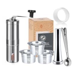Reusable Capsule For 3 Hearts Modo Lov Tchibo Cafissimo K fee Caffitaly Classic Coffee Maker Refillable Filters Pod Accessories