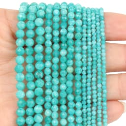Natural Pink Opal Stone Beads Faceted 2mm 3mm 4mm Round Loose Beads Diy Bracelet Necklace Jewelry Making Accessories