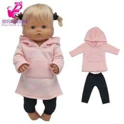 For 40 Cm Nenuco Doll Clothes 17 Inch Baby Doll Flower Shirt Pants Toys Clothing