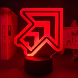 Led Night Light Pump It Up Arrow for Child Bedroom Decoration Nightlight Birthday Gift RGB Color Changing Battery Lamp Gaming