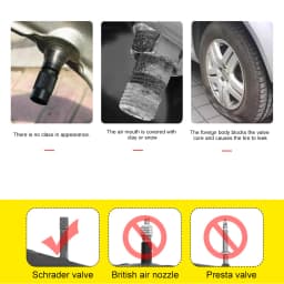 4PCS Tire Valve Stem Caps for Car Tires Universal Stem Covers for Car Leak Proof Stem Cover for SUV Truck Bicycle Motorcycles