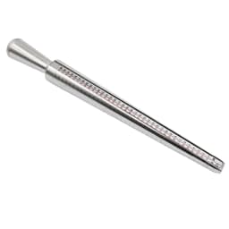 NIUPIKA HK/US/JP/UK/EU Aluminum Ring Rod Metal Ring Multi-size Specification Size Measurement Screening Jewelry DIY Tool