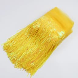 32cm 2yard Shining Mesh Fabric Lace Fringe Sequins Paillette Tassel Ribbon DIY Wedding Party Dance Dress Sewing Accessories