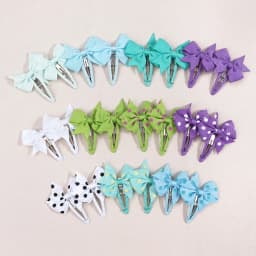 20pcs No Slip Snap Hair Clips for Baby Girls - 2 Inch Grosgrain Ribbon Hair Bows Barrettes Non-Slip Cute Hair Accessories