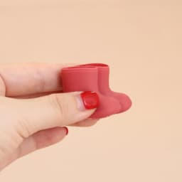 1:12 Miniature Realistic Silicone Rain Boots Suitable for Mini House Decoration