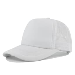 1PC Fashion Unisex Plain Baseball Cap Adjustable Trucker Flat Visor Cap Snapback Mesh Curved Men Women Casual Sun Summer Hat