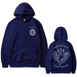 Bad Omens Band Maybe Hell Ain't So Bad Affer All Hoodie Men Women Gothic Rock Black Sweatshirt Men's Vintage Oversized Hoodies