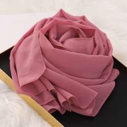 2025 Muslim Hijab Scarf With Zipper Plain Bubble Chiffon Ready to Wear Veiled Hijab Wrap Solid Shawls Headscarf Turban Ramadan