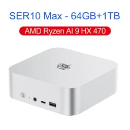 Beelink SER10 Max HX470 SER9 Pro AMD Ryzen AI9 HX370 Powerful AI PC 32G 1T SER8 8745HS 8845HS H255 Gaming PC Desktop Computer