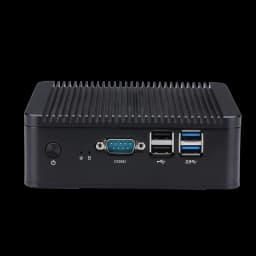 QOTOM Mini PC Q30600PV Intel i7 7500U i5 7200U i3 7100U 3865U Dual LAN 2 COM VGA Industrial Computer Win10 Linux
