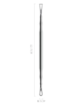 New 1pcs German Ultra-fine Cell Pimples Blackhead Whitehead Clip Beauty Salon Special Remove Acne Fat Particles Needle Tool