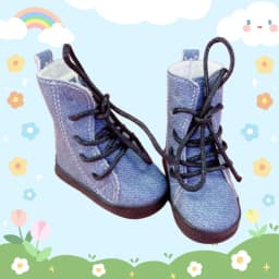 Original 6cm One Fourth Boots For Minifee Paola Reina Dolls Shoes for Mia Doll 1/4 Shoe Dolls Toy Accessories For Kids Girls