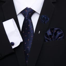 Great Quality Pink Floral Bow Tie Pocket Squares Cufflink Brooch Clip Pin Set Man Necktie Suit Accessories Birthday Gift