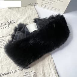 Wide Band Fur Headband Winter Keep Warm Ear Warmer Stretchy Fleece Headwrap for Women Girls Cold Weather Thermal Accessory Gifts
