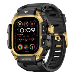 Rugged Band with Case for Apple Watch 49mm 46mm 44mm 45mm, Shockproof Bumper Strap for iWatch SE Ultra/3/2 Series 11 10 9 8 7 6