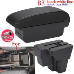For KIA RIO Armrest Box For KIA STONIC Cerato Car Armrest Europe South Retrofit parts Storage Box Car Accessories 2015-2022